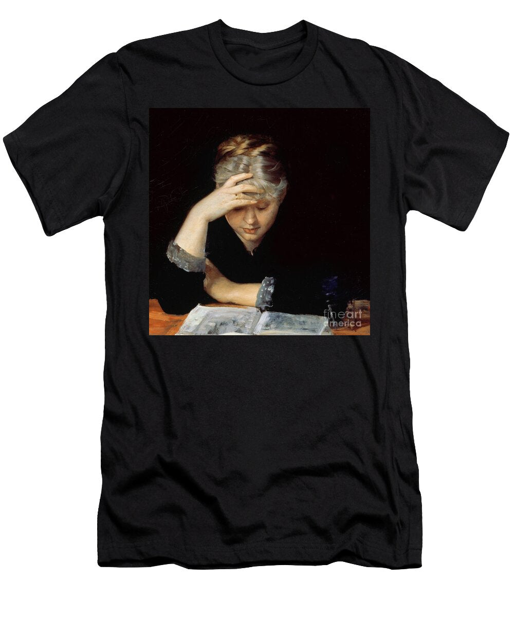 At a Book Maria Konstantinova Bashkirtseva T-Shirt