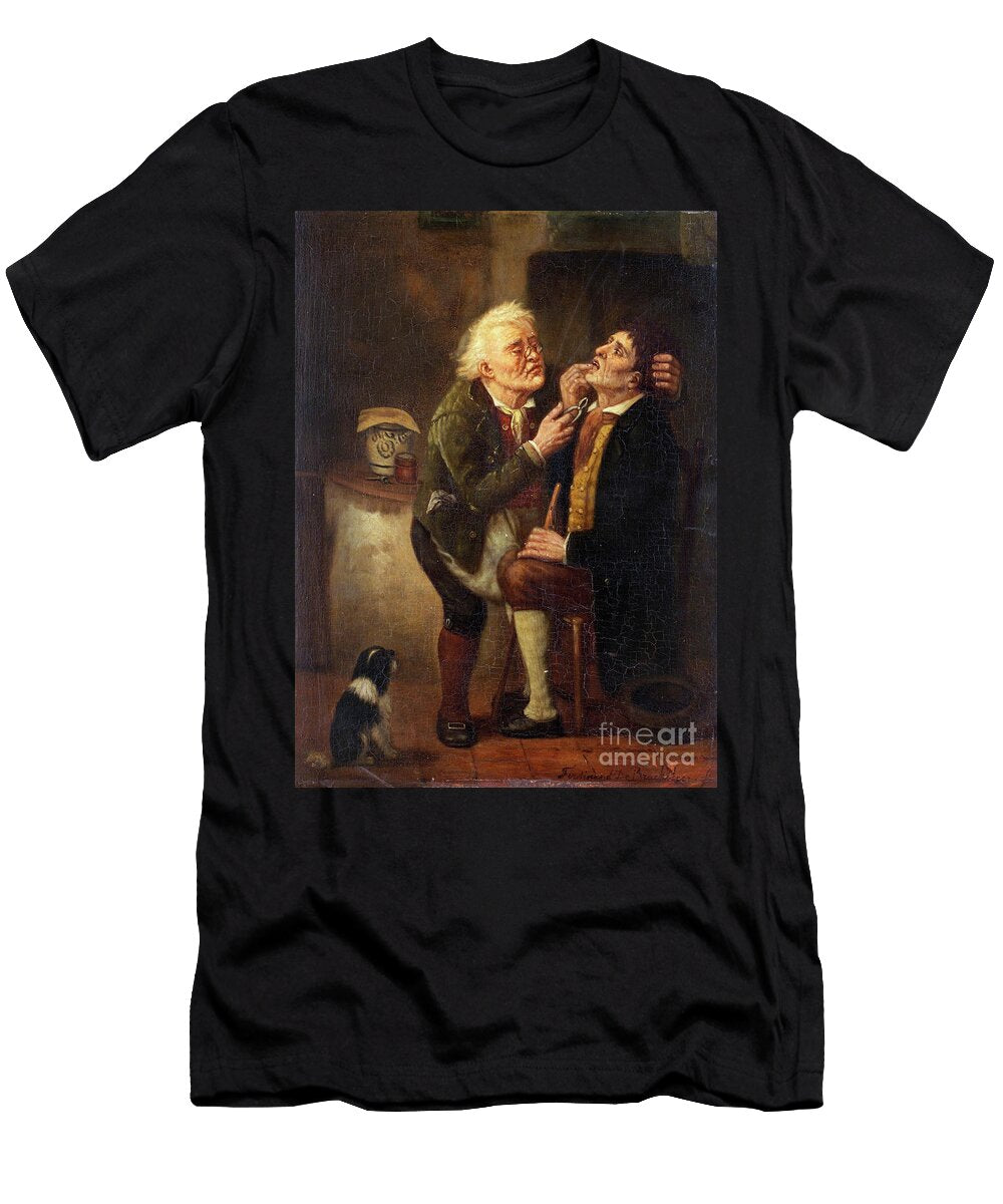 At the Dentist 19th Century Ferdinand De Braekeleer T-Shirt