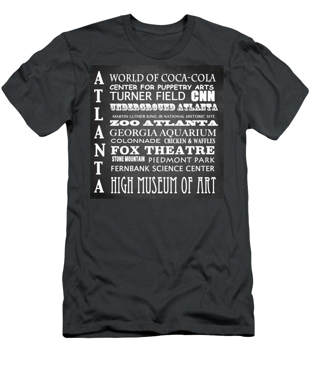 Atlanta Famous Landmarks Patricia Lintner T-Shirt