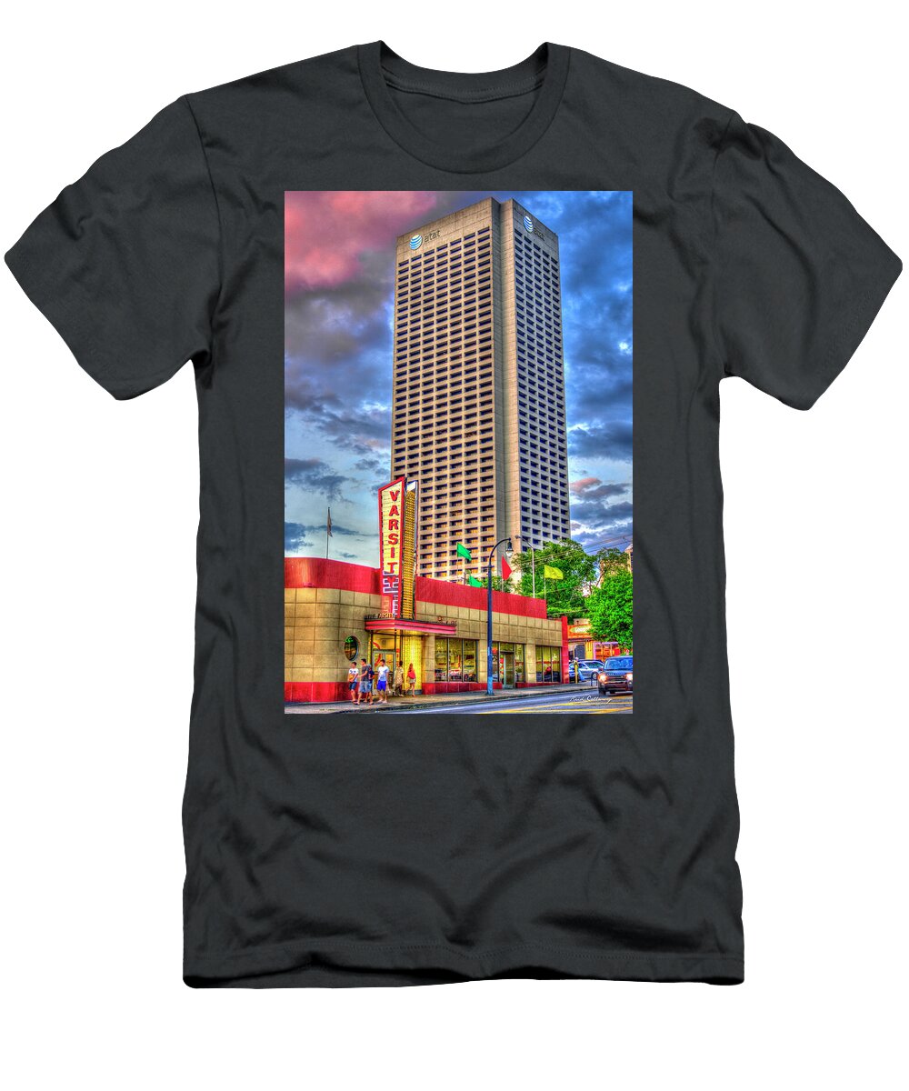 Atlanta Landmark 2 the Varsity Art Reid Callaway T-Shirt
