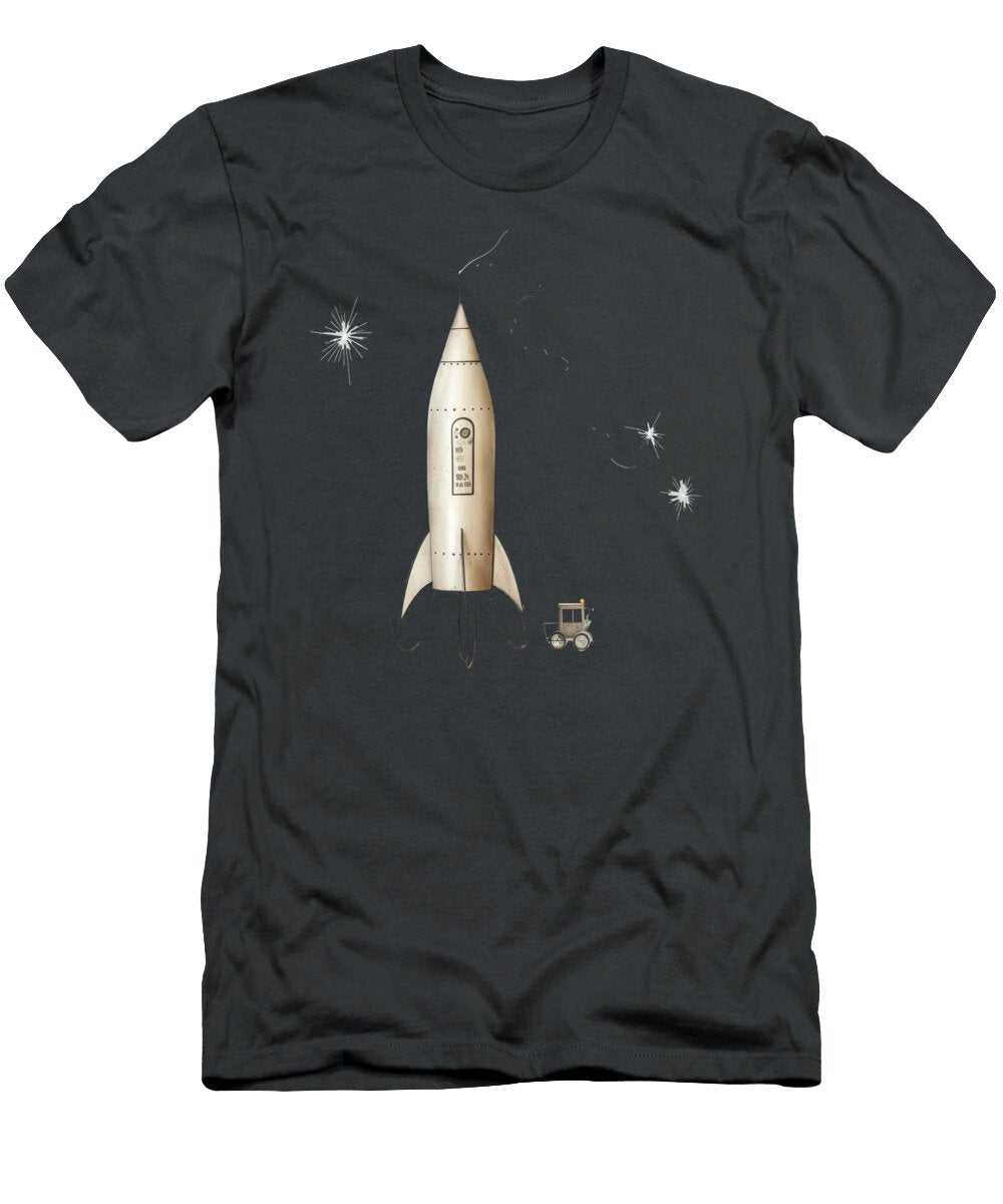 Atomic Toy Rocket and Space Carriage Yo Pedro T-Shirt