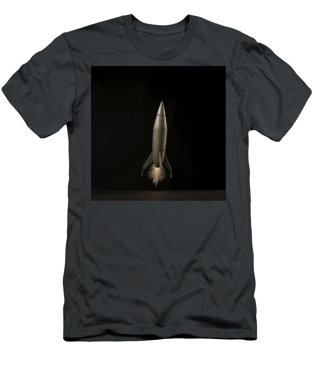 Atomic Toy Rocket Blastoff to Space Yo Pedro T-Shirt