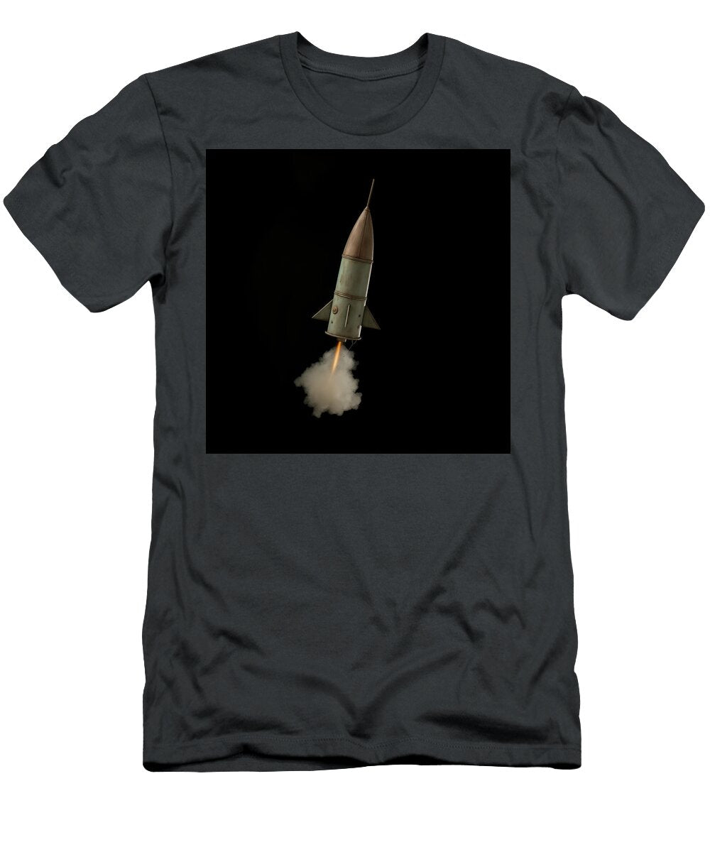 Atomic Toy Rocket Mid Flight Yo Pedro T-Shirt