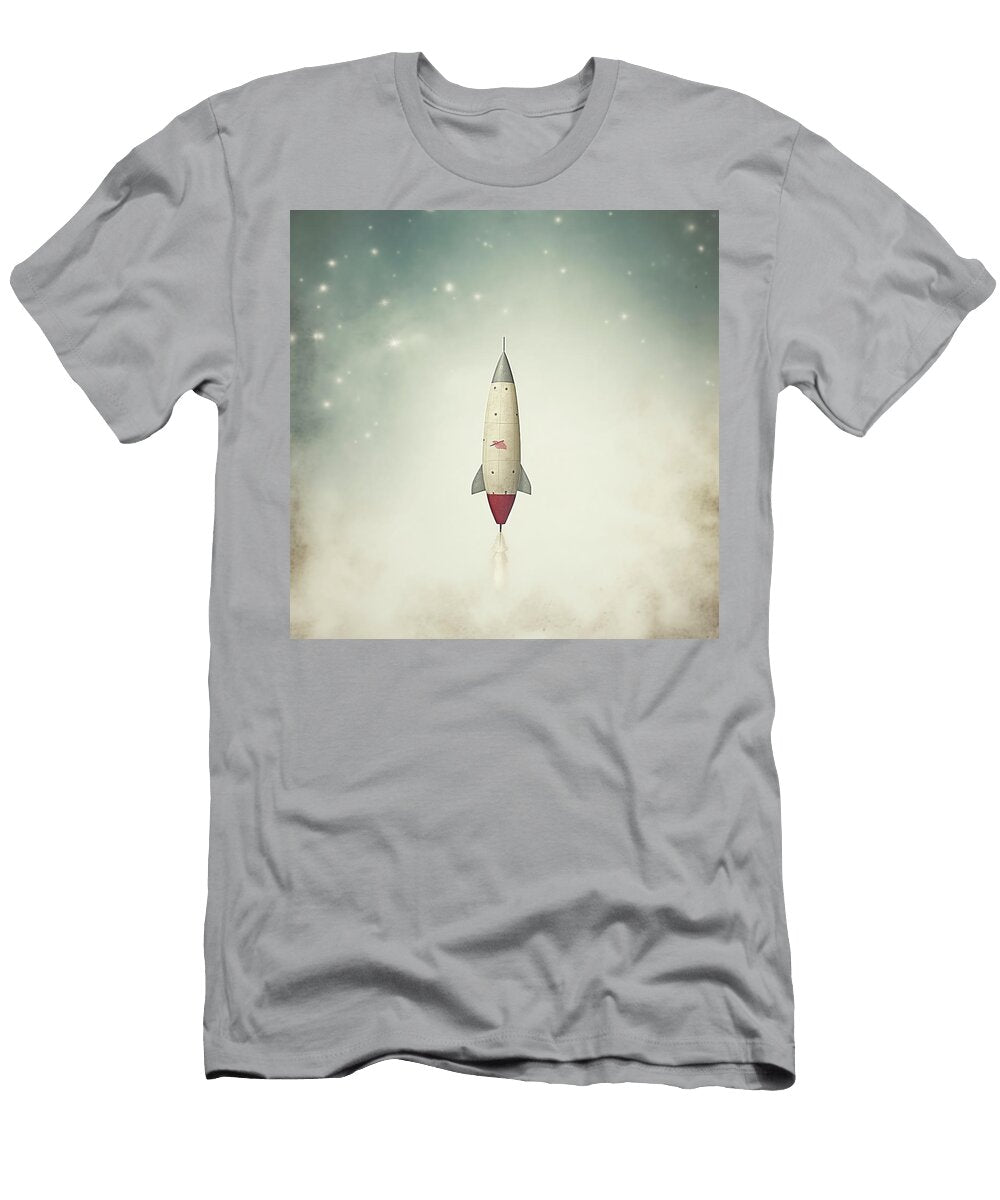 Atomic Toy Space Exploration Rocket Yo Pedro T-Shirt