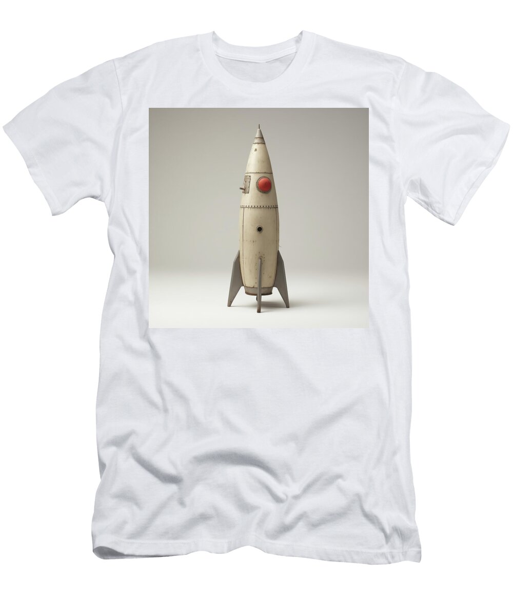 Atomic Toy Space Rocket 92 Yo Pedro T-Shirt