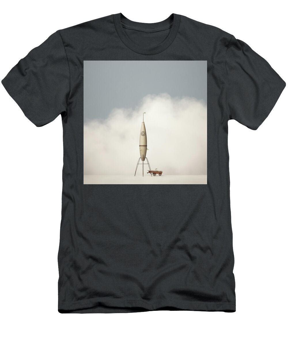 Atomic Toy Space Rocket and Red Wagon Yo Pedro T-Shirt