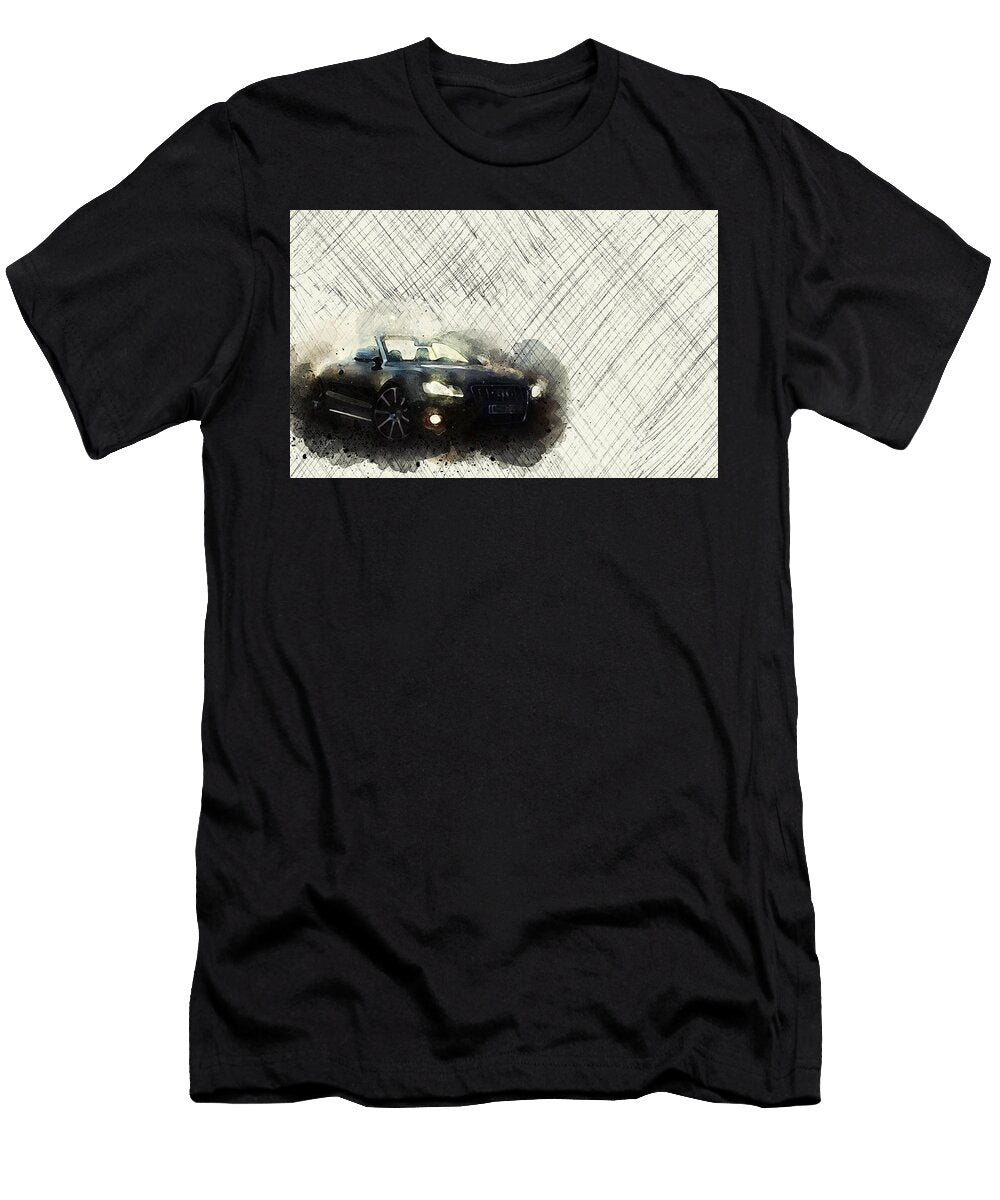 Audi S Cabrio Supercharged Ola Kunde T-Shirt