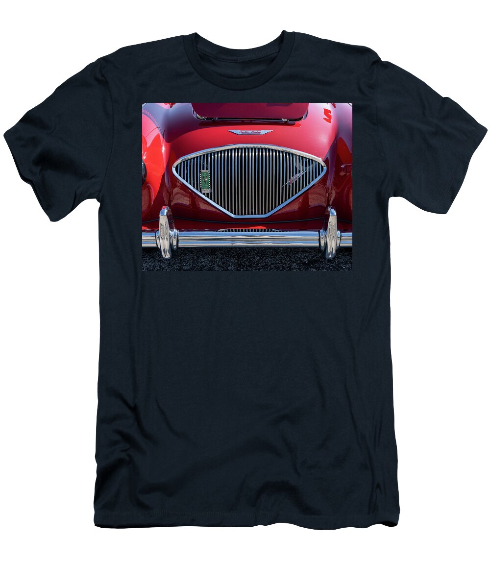 Austin Healey Radiance Classic Chrome and Crimson Steven Heap T-Shirt