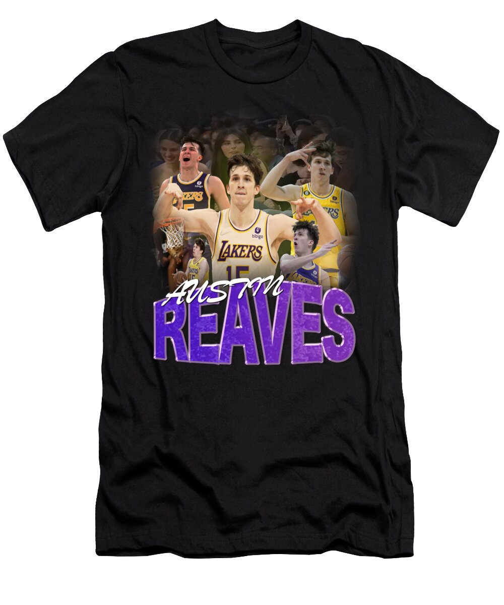 Austin Reaves Lakers Clutch Shot Chronicles Madelyn Simpson T-Shirt