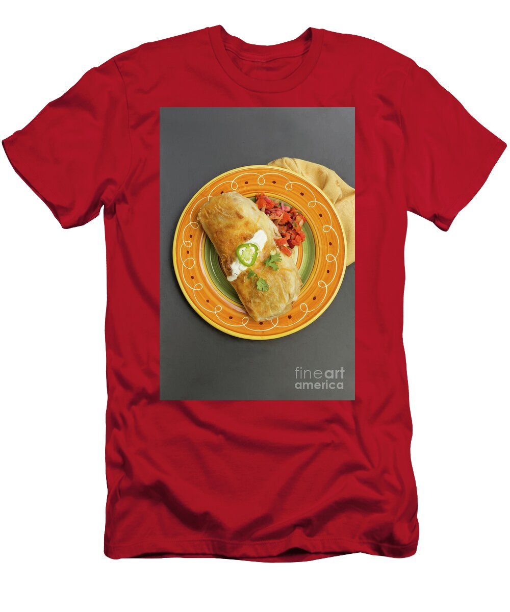 Authentic Mexican Burrito Ezume Images T-Shirt