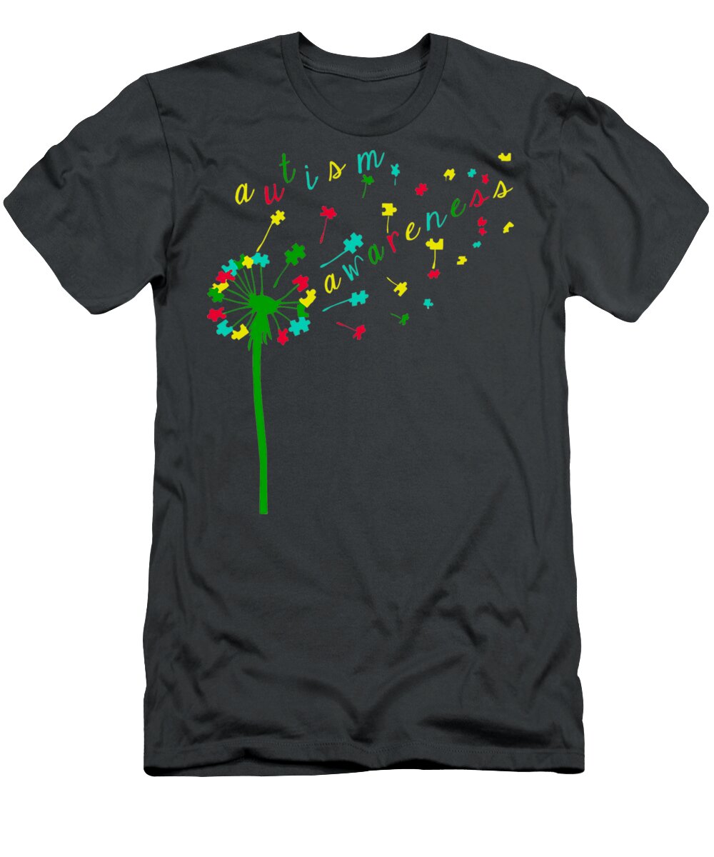 Autism S Autism Awareness Ribbon Roberts Charles T-Shirt