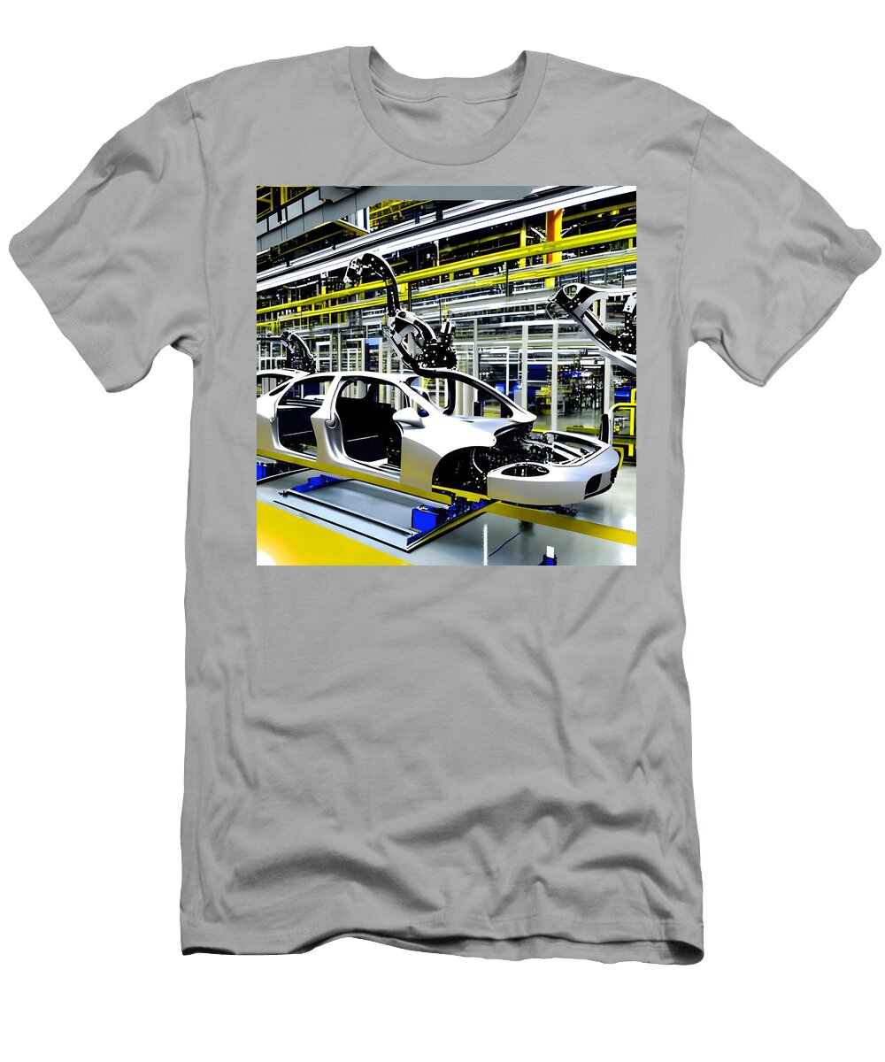 Automated Precision Evan Brown T-Shirt