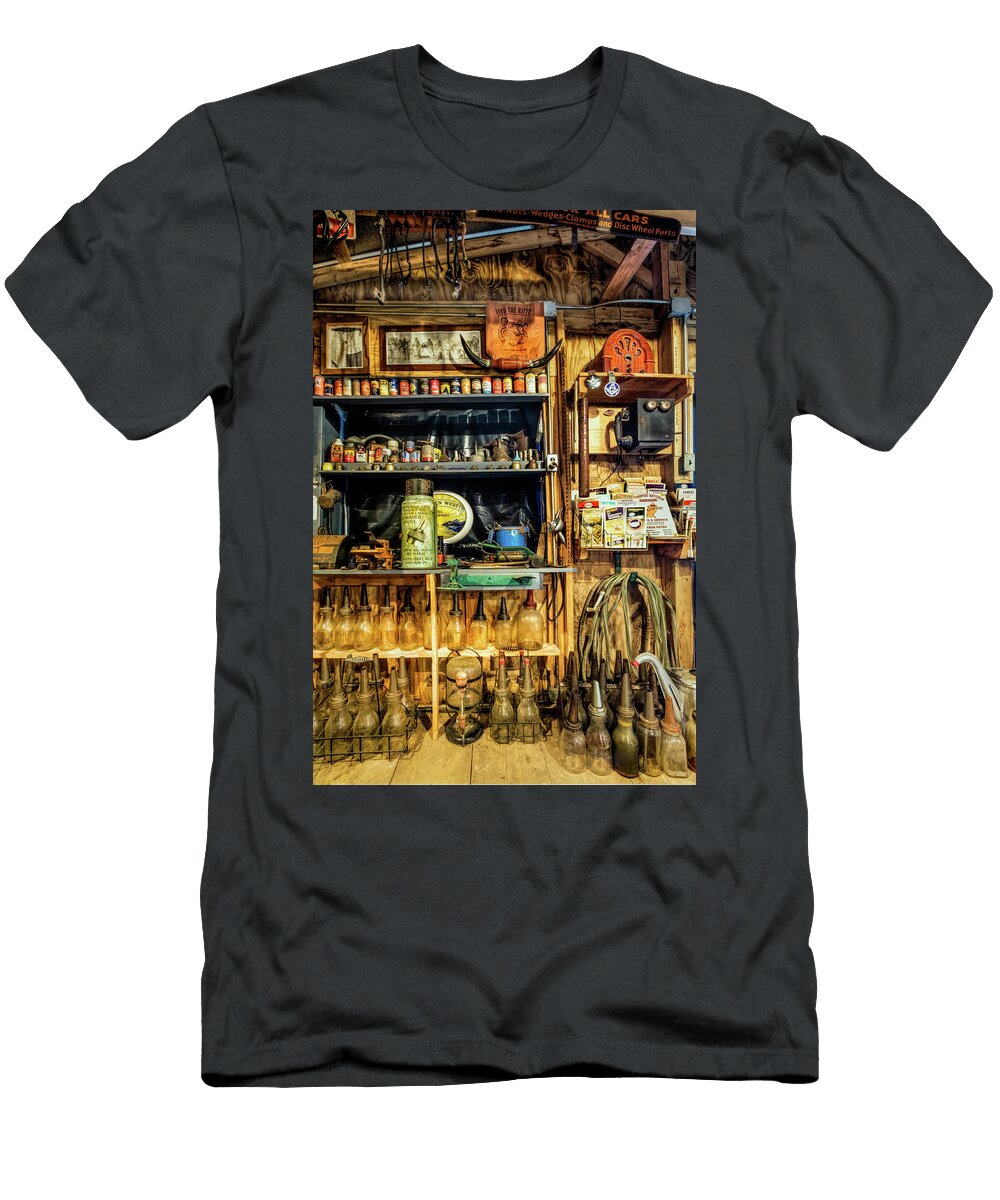 Automobile Garage Workshop Debra and Dave Vanderlaan T-Shirt