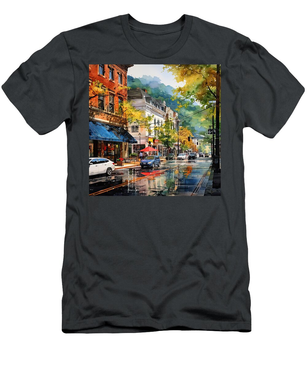 Autumn Afternoon in Hot Springs Lourry Legarde T-Shirt
