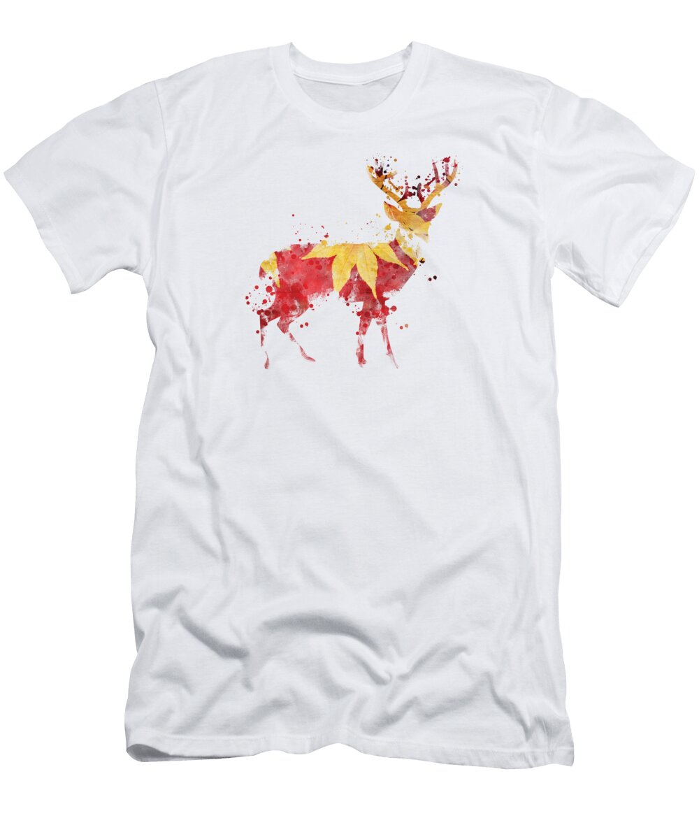 Autumn Deer Doom Designs T-Shirt