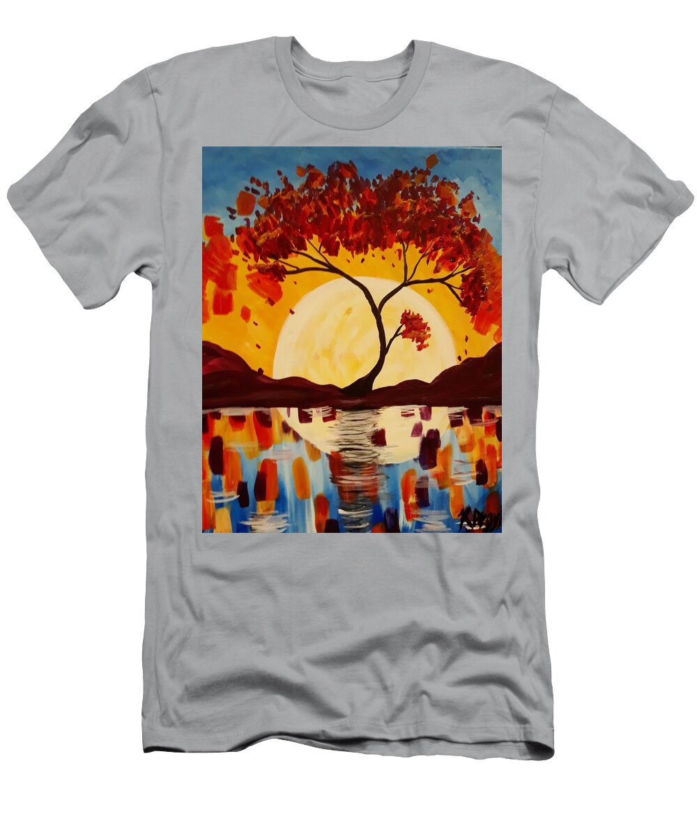Autumn Leaves Kristi Argyle T-Shirt