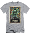 Avengers Doomsday Comic Minimal Movie Poster Retro Film Poster Vintage 2026 Sampadart Gallery T-Shirt