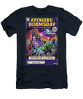 Avengers Face Doom in Epic Battle Minimal Movie Poster Retro Film Poster Vintage 2026 Sampadart Gallery T-Shirt