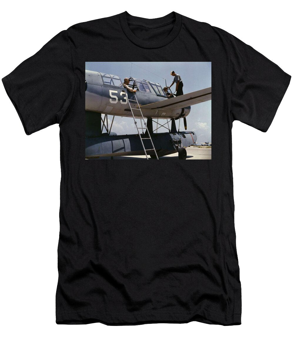 Aviation Cadets in Training 1942 Naval Air Station Corpus Christi By Howard R Hollem Howard R Hollem T-Shirt