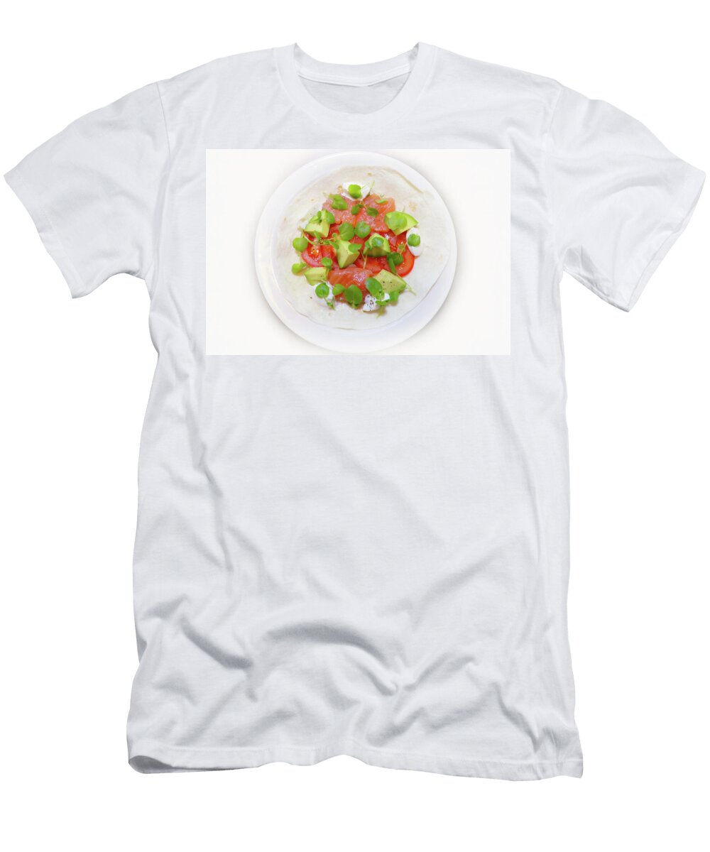 Avocado Salmon Burrito Johanna Hurmerinta T-Shirt