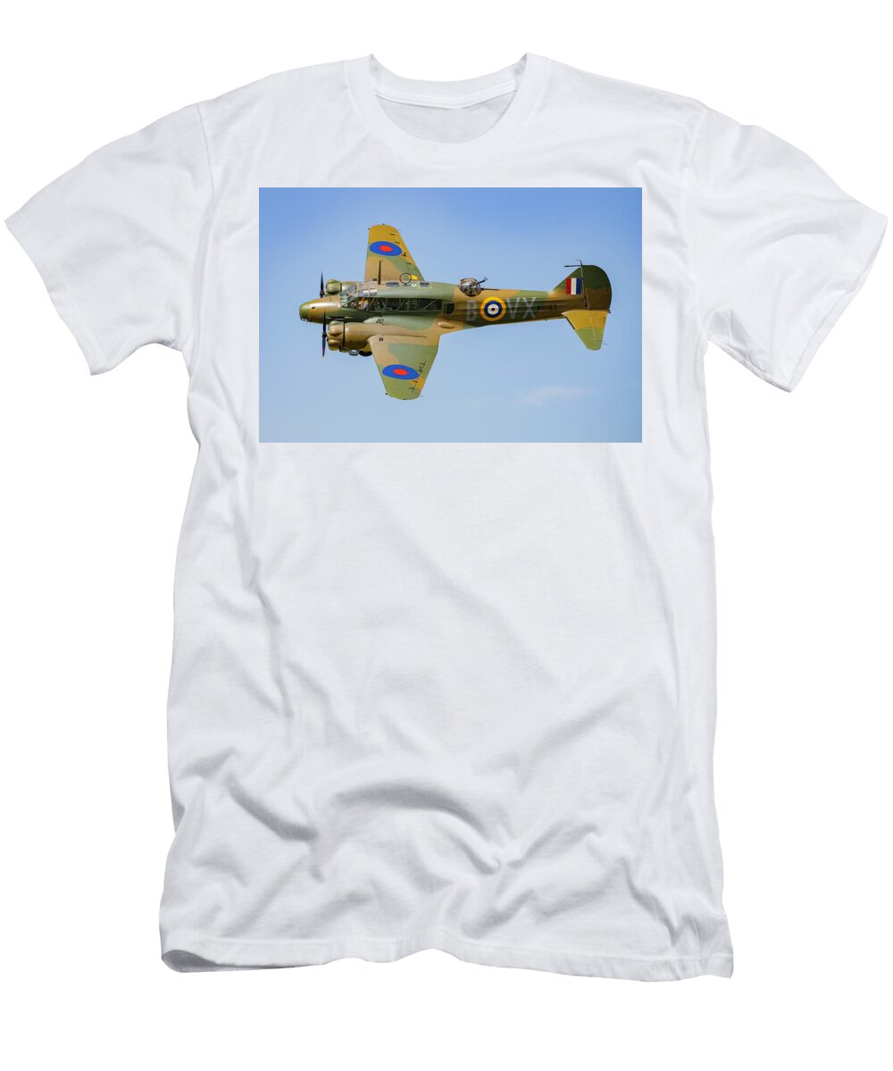 Avro Anson At Le Temps Des Helices Air Show 2026 in LA Ferte Alais France Ivan Batinic T-Shirt