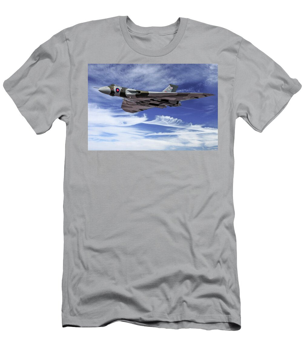 Avro Vulcan Rules the Sky Rob Lester T-Shirt