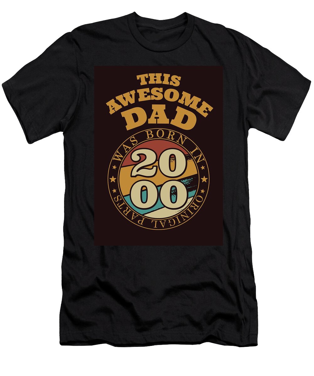 Awesome Dad Gift Idea 2000 Sabrina Weinrich T-Shirt