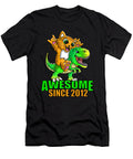 Awesome Since 2012 Kids Boy Girl Birthday Gift Cat Dinosaur Graphic Sel Mermaid T-Shirt