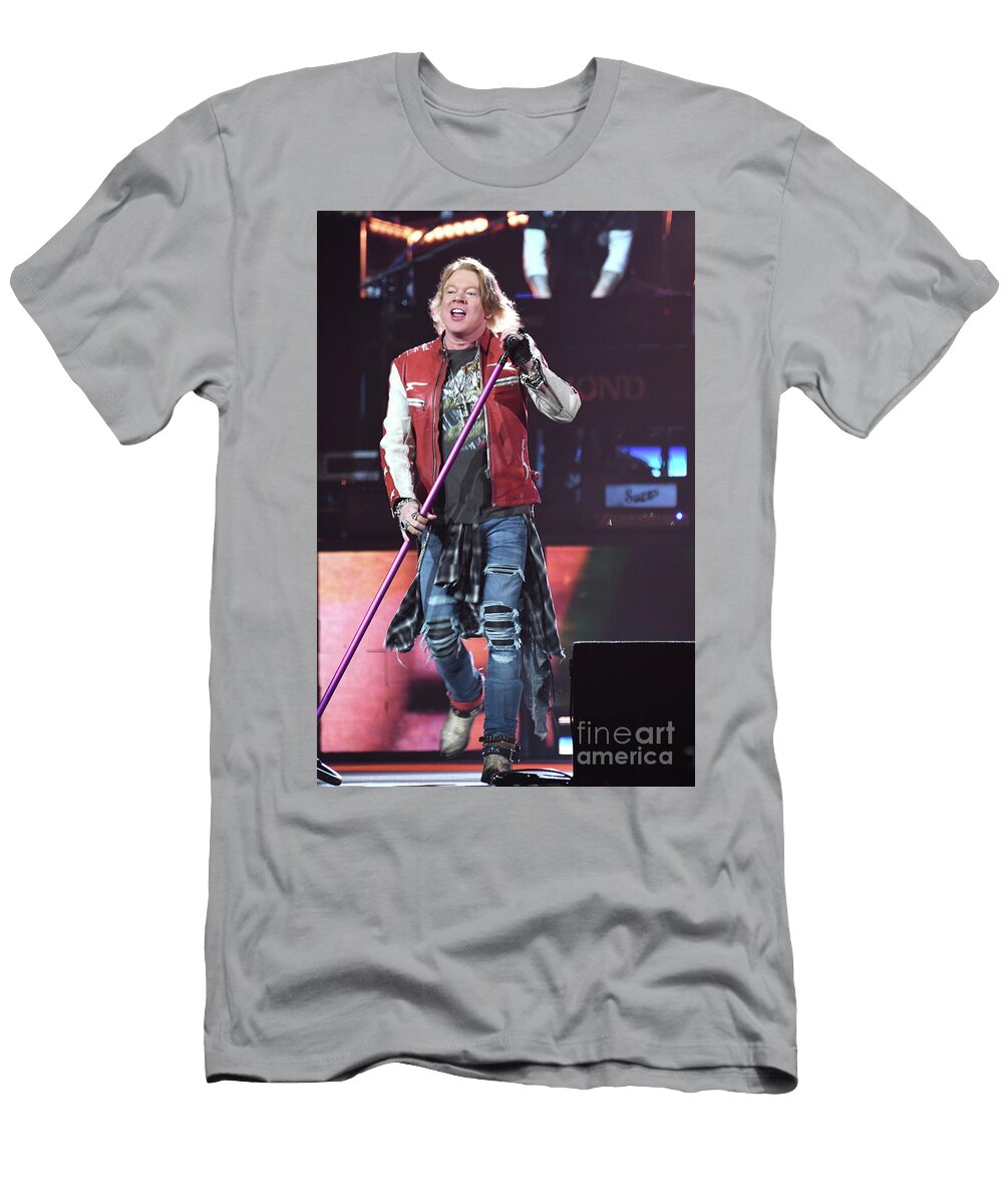 Axle Rose Guns N Roses Concert Photos T-Shirt