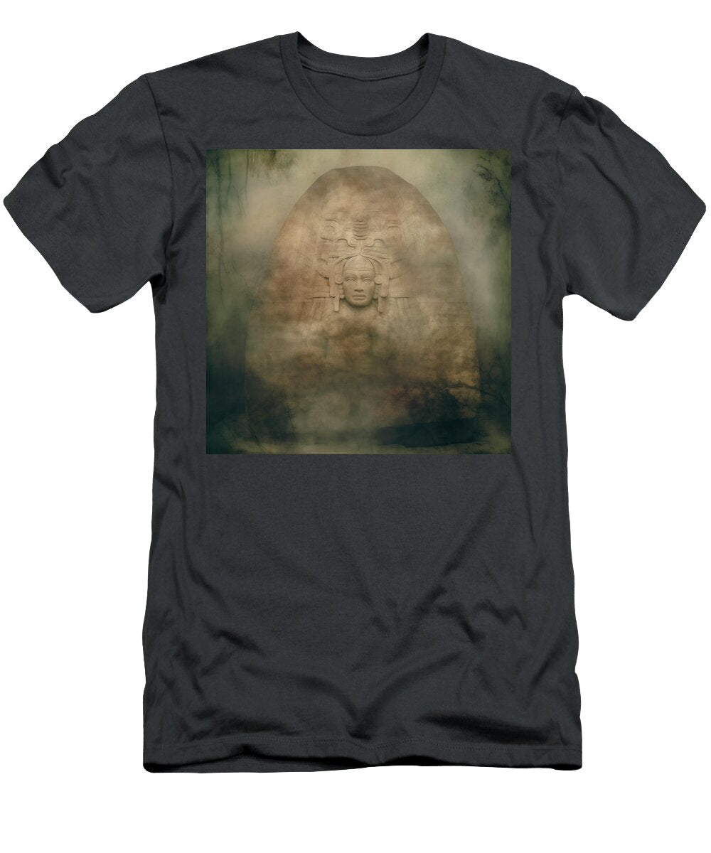 Aztec Carved Stone God Yo Pedro T-Shirt