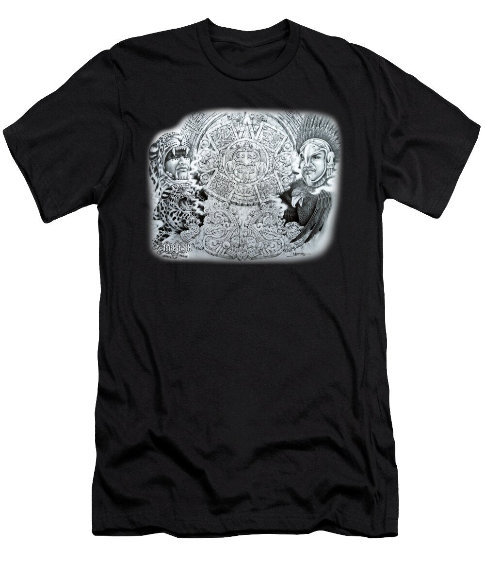 Aztec Generals Mario Ulloa Art T-Shirt
