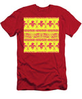 Aztec Geometric Background with Fantastic Birds Julien T-Shirt