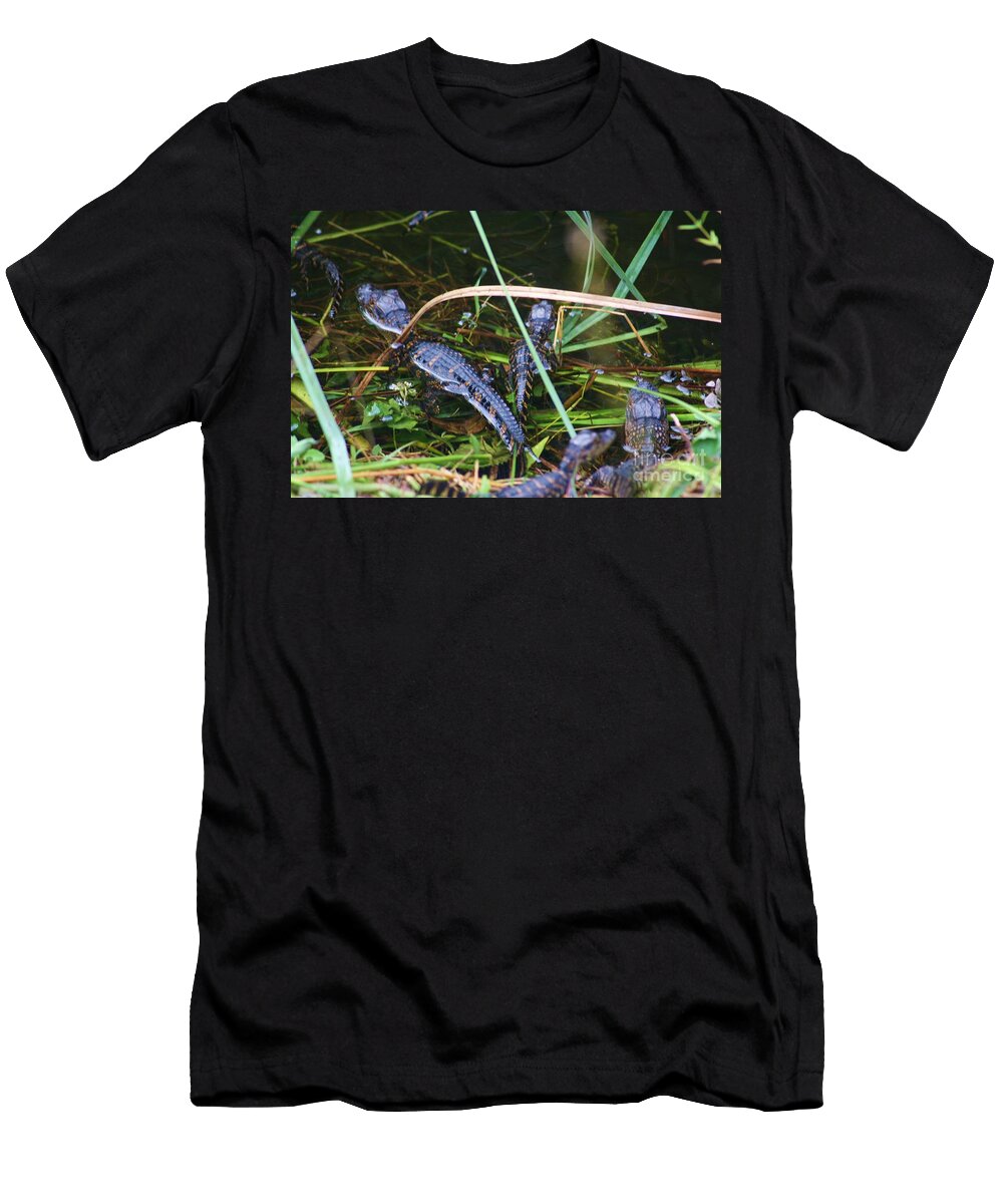Baby Alligators Chuck Hicks T-Shirt