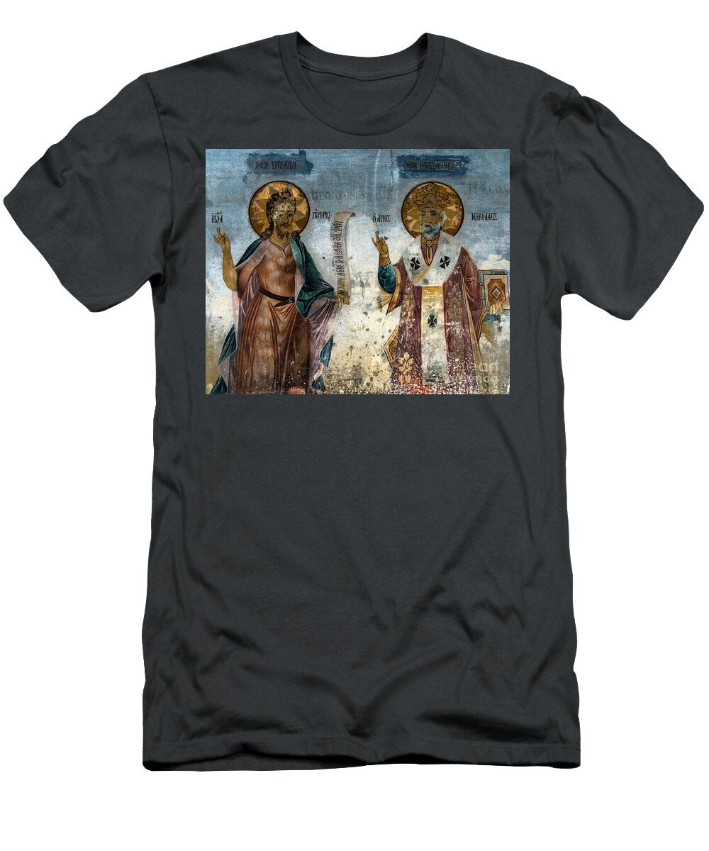 Bachkovo Monastery Mural Nando Lardi T-Shirt