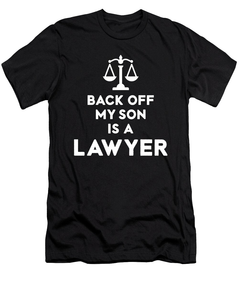 Back Off My Son Is a Lawyer Crypto Keeper T-Shirt