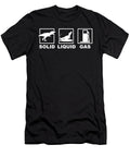 Back to School Dinosaur Science for Kids Teens Dark Ruler T-Shirt
