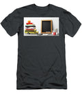 Back to School Empty Blackboard and Stationery Michal Bednarek T-Shirt