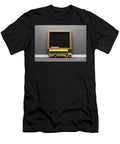 Back to School Empty Blackboard on Yellow School Bus Michal Bednarek T-Shirt