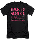 Back to School Pandemicstyle Pink School Design Licensed Art T-Shirt