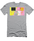 Back to School Pink and Yellow Teens Theme Concept Flat Lay Milleflore Images T-Shirt