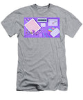 Back to School Purple Teens Theme Concept Flat Lay Milleflore Images T-Shirt