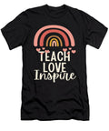 Back to School Teach Love Inspire Retro Teachers Tinh Tran Le Thanh T-Shirt