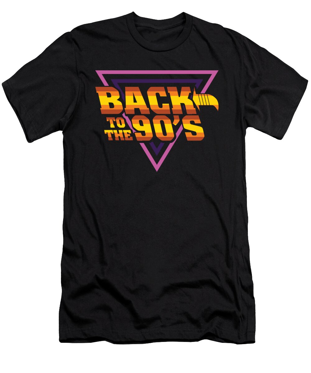 Back to the 90s Aesthetic Retro Vintage Style Licensed Art T-Shirt