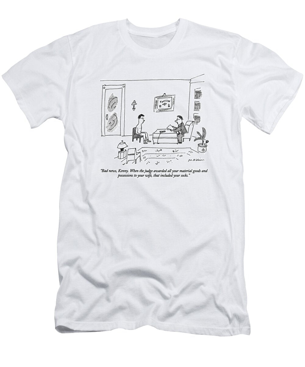 Bad News Kenny When the Judge Awarded All Michael Masli T-Shirt