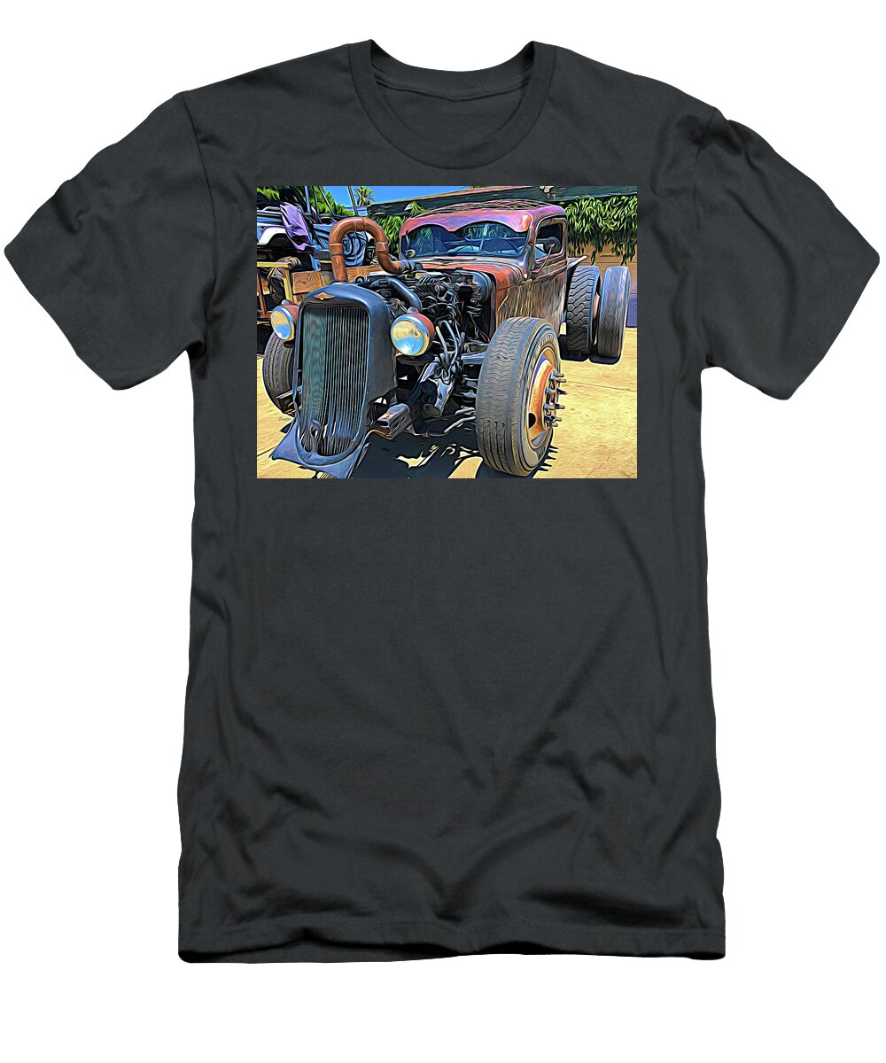 Badass Buggy Expressionism Floyd Snyder T-Shirt