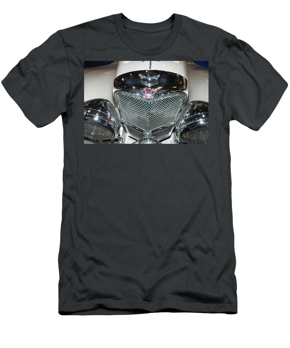 Badge and Radiator of an Ss Jaguar Peter Lloyd T-Shirt