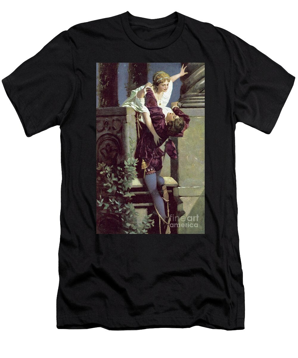 Balcony Scene Romeo and Juliet English School T-Shirt
