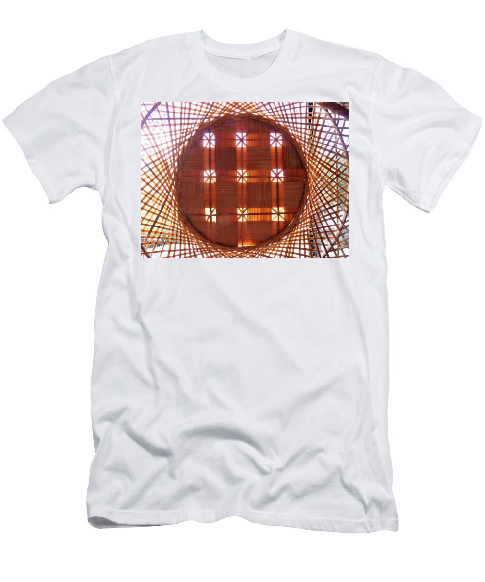 Bamboo Basket Cat Pancake T-Shirt