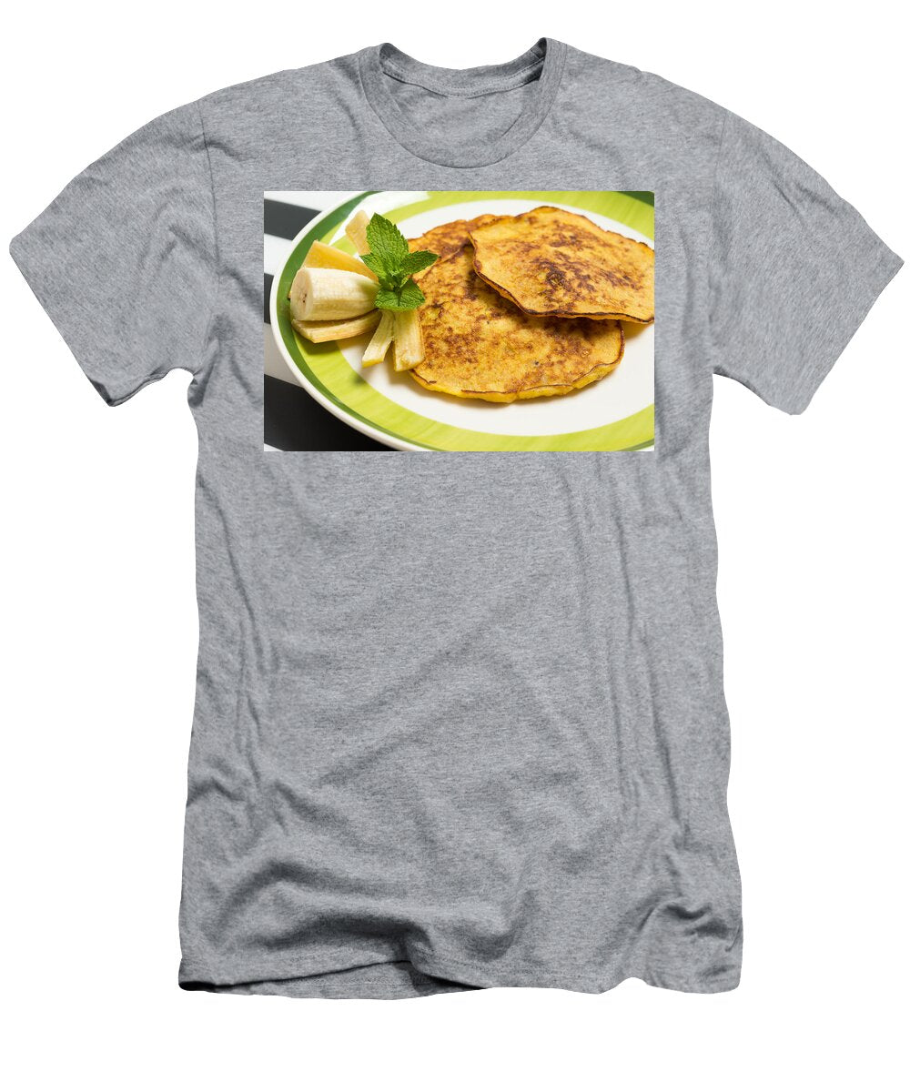 Banana Pancakes Closeup Nikita Buida T-Shirt