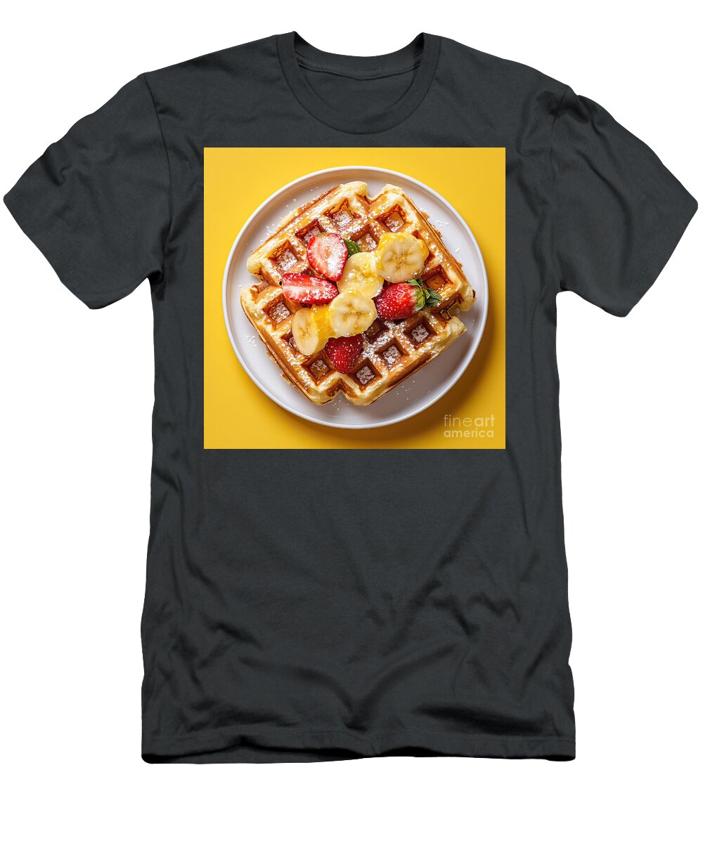 Banana Strawberry Waffle Elisabeth Lucas T-Shirt